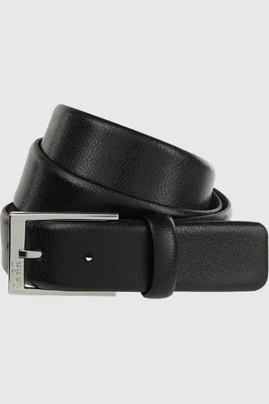 HUGO BOSS Leren riem met doornsluiting, model 
