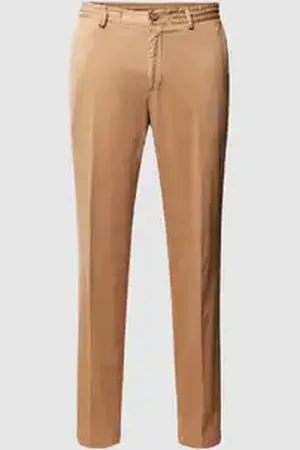 HUGO BOSS Slim fit chino met Franse steekzakken