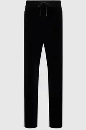HUGO BOSS Stoffen broek van fluweel, model 