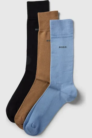 HUGO BOSS Sokken met labeldetail in een set van 3 paar