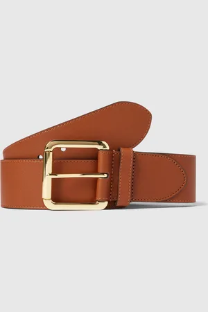 Ralph Lauren Leren ceintuur met doornsluiting
