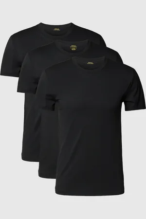 Ralph Lauren T-shirt met logostitching in een set van 3 stuks