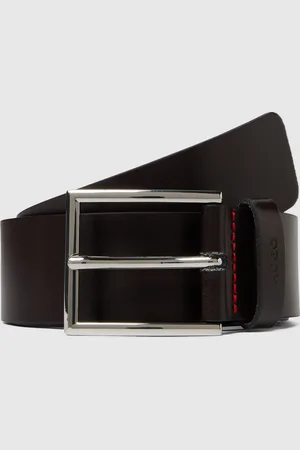 HUGO BOSS Leren ceintuur met doornsluiting