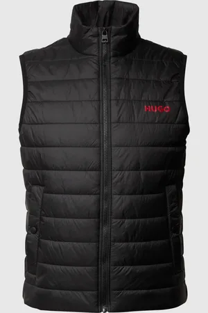 HUGO BOSS Bodywarmer met labelprint, model 