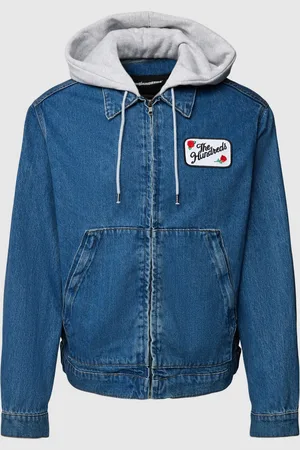 The Hundreds Jeansjack met capuchon