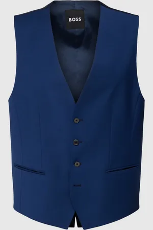 HUGO BOSS Gilet met paspelzakken