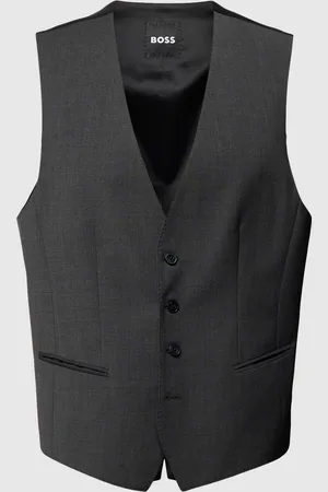 HUGO BOSS Gilet met paspelzakken