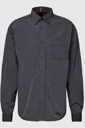HUGO BOSS Regular fit vrijetijdsoverhemd met kentkraag, model 