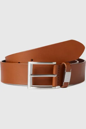 HUGO BOSS Riem in leerlook
