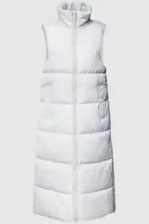 TOM TAILOR Lang gilet met doorgestikte naden