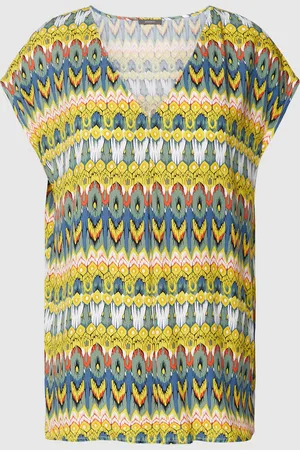 Montego Blouseshirt met all-over motief