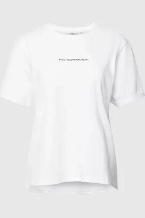 MSCH T-shirt met vaste mouwomslag, model 