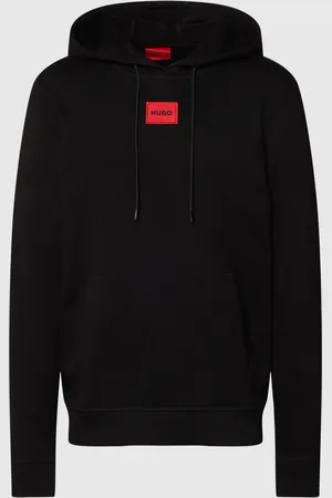 HUGO BOSS Hoodie met labelpatch, model 