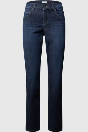 Angels Regular fit jeans met labelpatch, model 