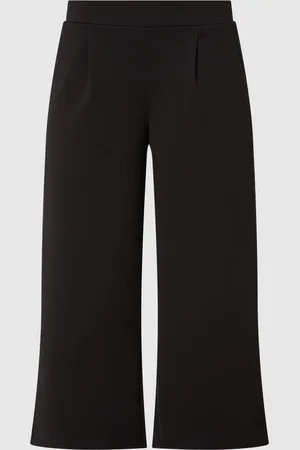 Ichi Stoffen broek met steekzakken