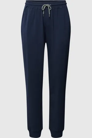 Schiesser Sweatpants met contrastpaspels