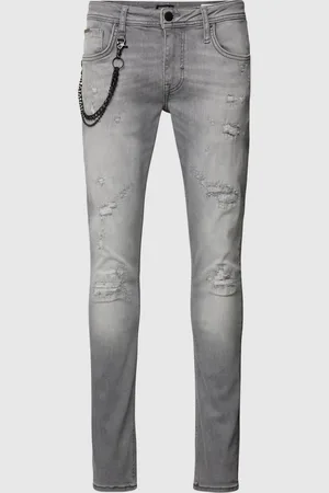 Antony Morato Tapered fit jeans met kettingdetail