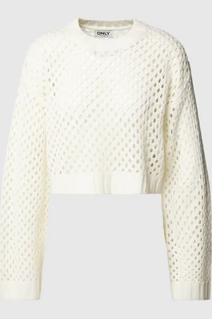 ONLY Gebreide pullover met ajourpatroon, model 