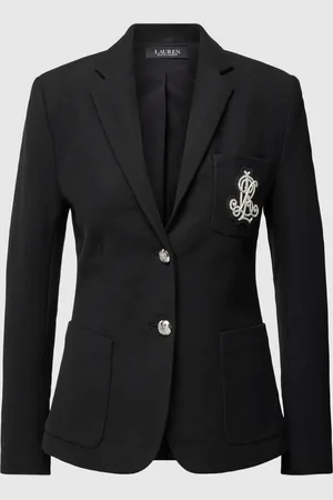 Ralph Lauren Blazer met labeldetail, model 