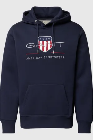 GANT Hoodie met labelstitching, model 