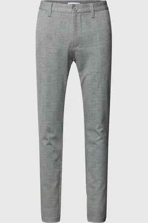 Only & Sons Slim tapered stoffen broek met steekzakken, model 