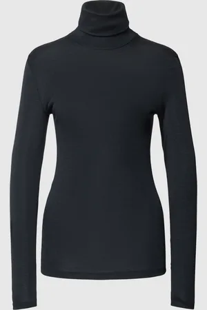 Hanro Shirt met lange mouwen en col