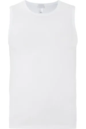 Hanro Tanktop van katoen met stretch