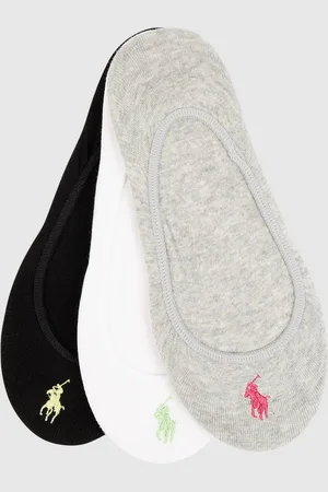 Ralph Lauren Kousenvoetjes met stretch in een set van 3 paar