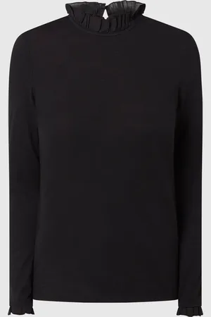 Rich & Royal Shirt met lange mouwen en druppelvormige hals