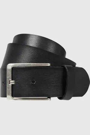 Carlo Monti Leren riem met doornsluiting, model 