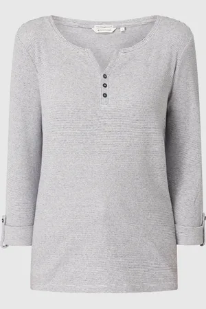 TOM TAILOR Serafinoshirt met streepmotief