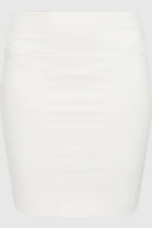 Kaffe Minirok met elastische band, model 