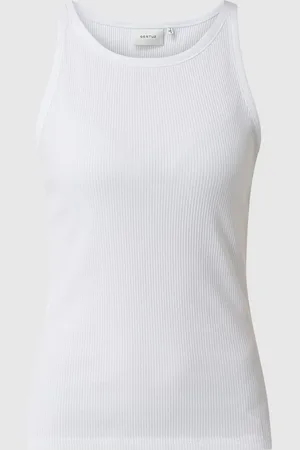 Gestuz Tanktop met ribstructuur, model 