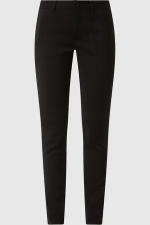 Kaffe Stoffen broek met stretch, model 
