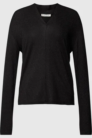 TOM TAILOR Shirt met lange mouwen en V-hals