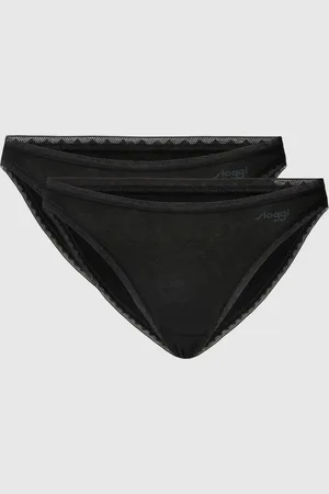 Sloggi Slip met labeldetails in een set van 2 stuks