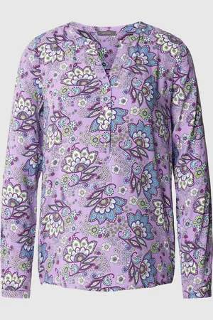 Montego Comfortabele blouse met paisleymotief