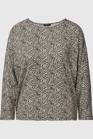 Opus Blouse met all-over motief, model 