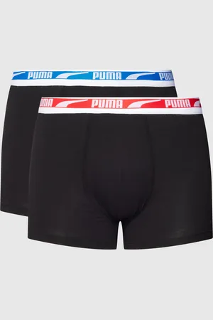 PUMA Boxershort met labeldetails in een set van 2 stuks