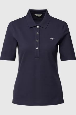 GANT Poloshirt van katoen met labeldetail