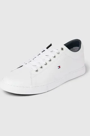 Tommy Hilfiger Sneakers van leer met labeldetail, model 
