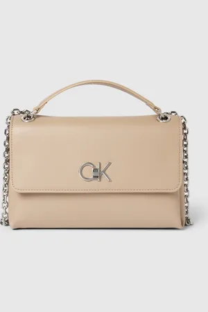 Calvin Klein Handtas met draaisluiting in effen design