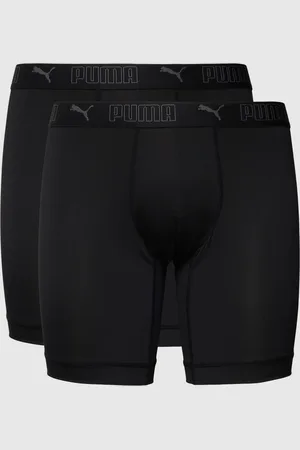 PUMA Boxershort met elastische band met logo in een set van 2 stuks, model 