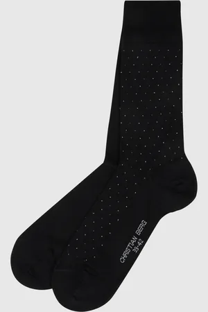Christian Berg Sokken met all-over print in een set van 2 paar