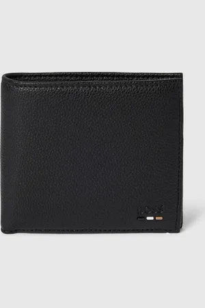 HUGO BOSS Portemonnee met labeldetail, model 