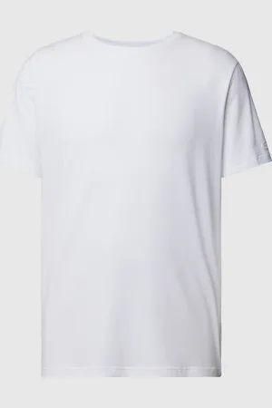 Tommy Hilfiger T-shirt met geribde ronde hals in een set van 2 stuks
