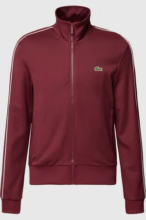 Lacoste Sweatjack met opstaande kraag