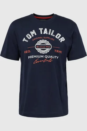 TOM TAILOR Regular fit T-shirt van puur katoen met labelprint
