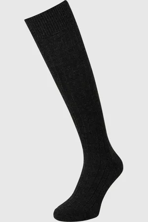 Falke Kniekousen van merinowolmix, model 