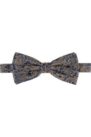 Carlo Monti Zijden strik met paisleymotief, model 